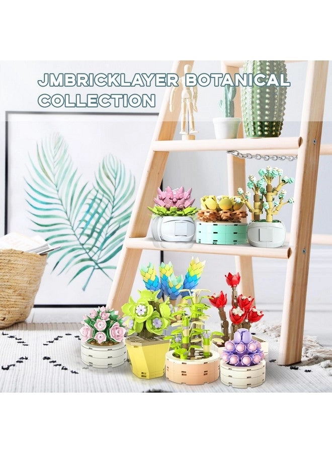 Flowers Succulents Botanical Collection - 750 pcs