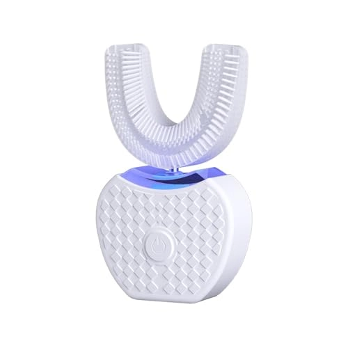 U-Shaped Toothbrush - Electric Toothbrush 360° Teeth Whitening LED Light