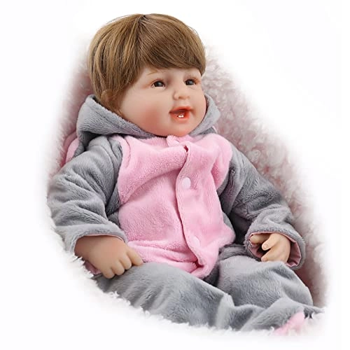 Reborn Baby Doll - 18 Inch 45cm Soft Vinyl Girl