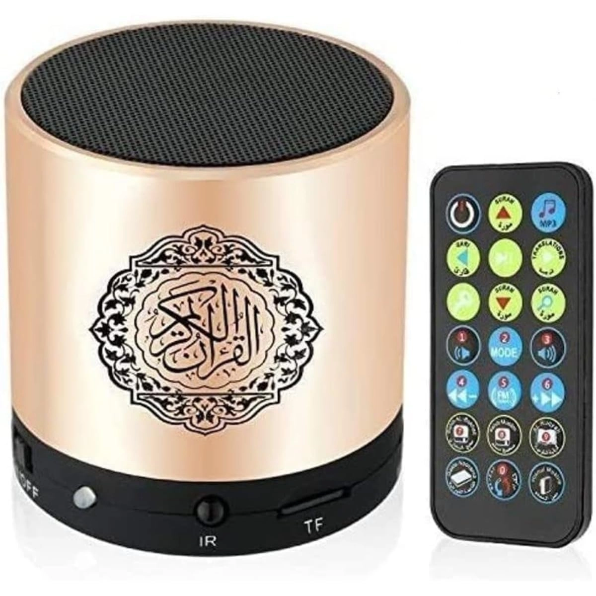 Wall Quran Speaker - Bluetooth FM Radio 16-Language