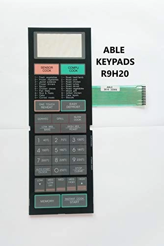 Microwave Oven Membrane Keypad