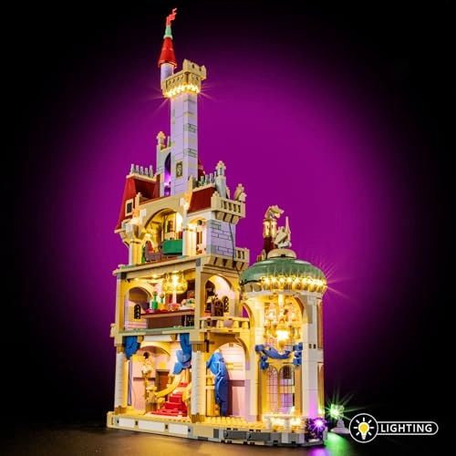 Light Kit for LEGO Beauty and The Beast Castle 43263 - Plastic Beauty and The Beast 1