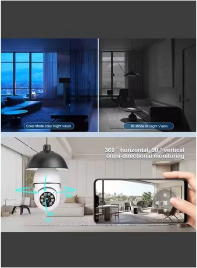 WiFi Bulb Camera 1080P Pack