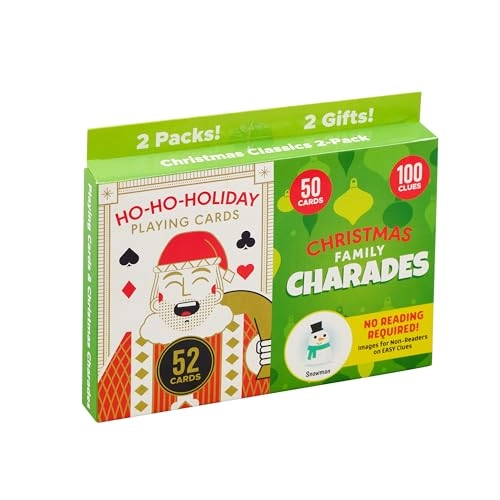 Ho Ho Holiday Cards + Family Charades