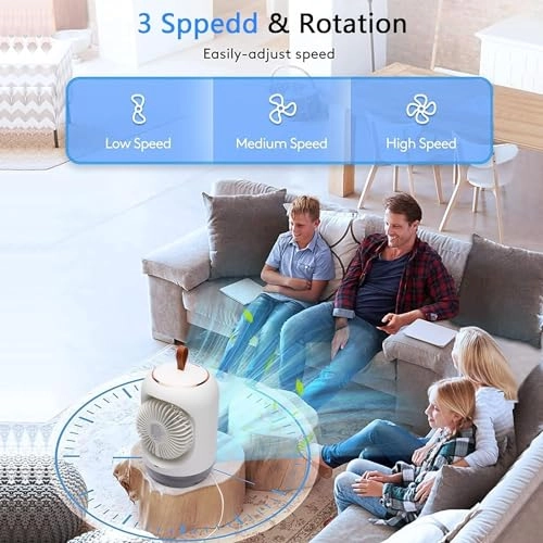 Portable Mini Cooling Fan - 16 watts