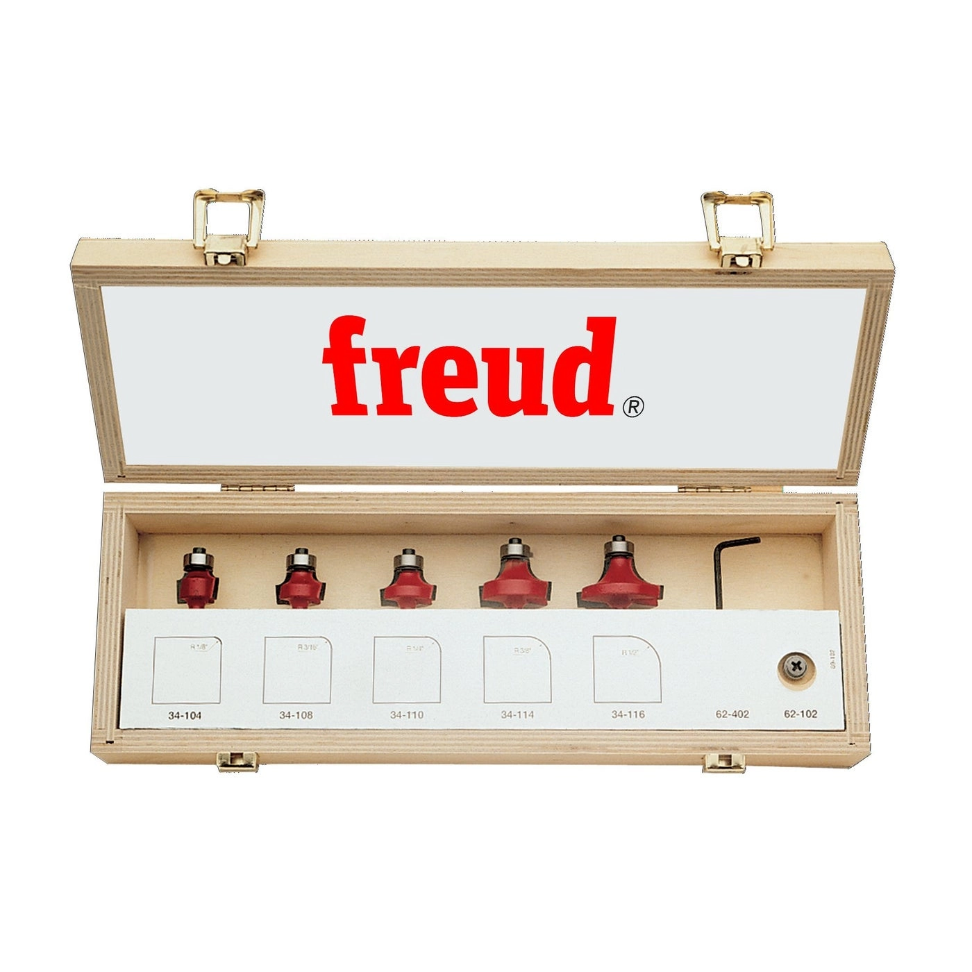 Freud 89-102 - 1/4" Shank 5 Piece