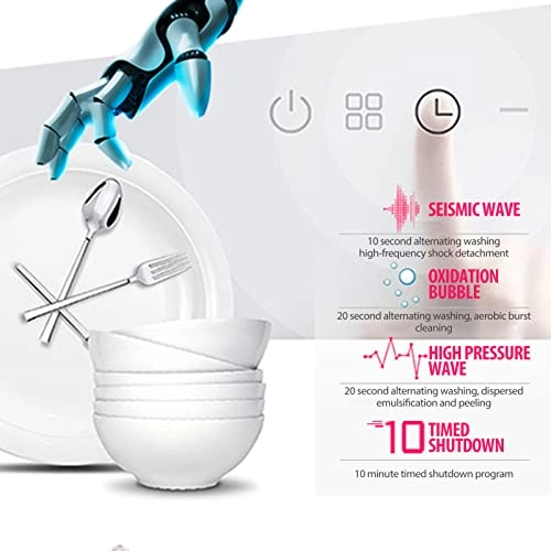 Mini Ultrasonic Dishwasher Freestanding