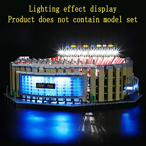 LED Lighting Kit for LEGO Creator Camp NOU FC Barcelona 10284