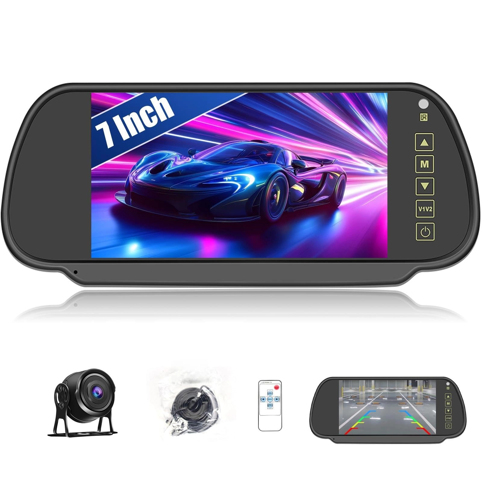 Reversing Camera Set with DVR - Night Vision Wired 1080P