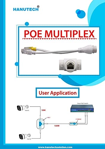 Poe Multiplex + Poe Splitter + Poe Injector