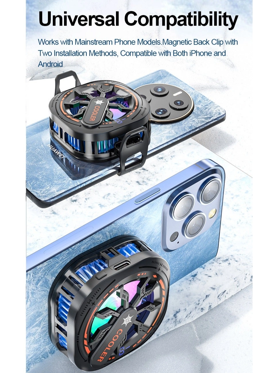 Mobile Phone Cooler - 5-Second Instant Cooling Magnetic Clip-On