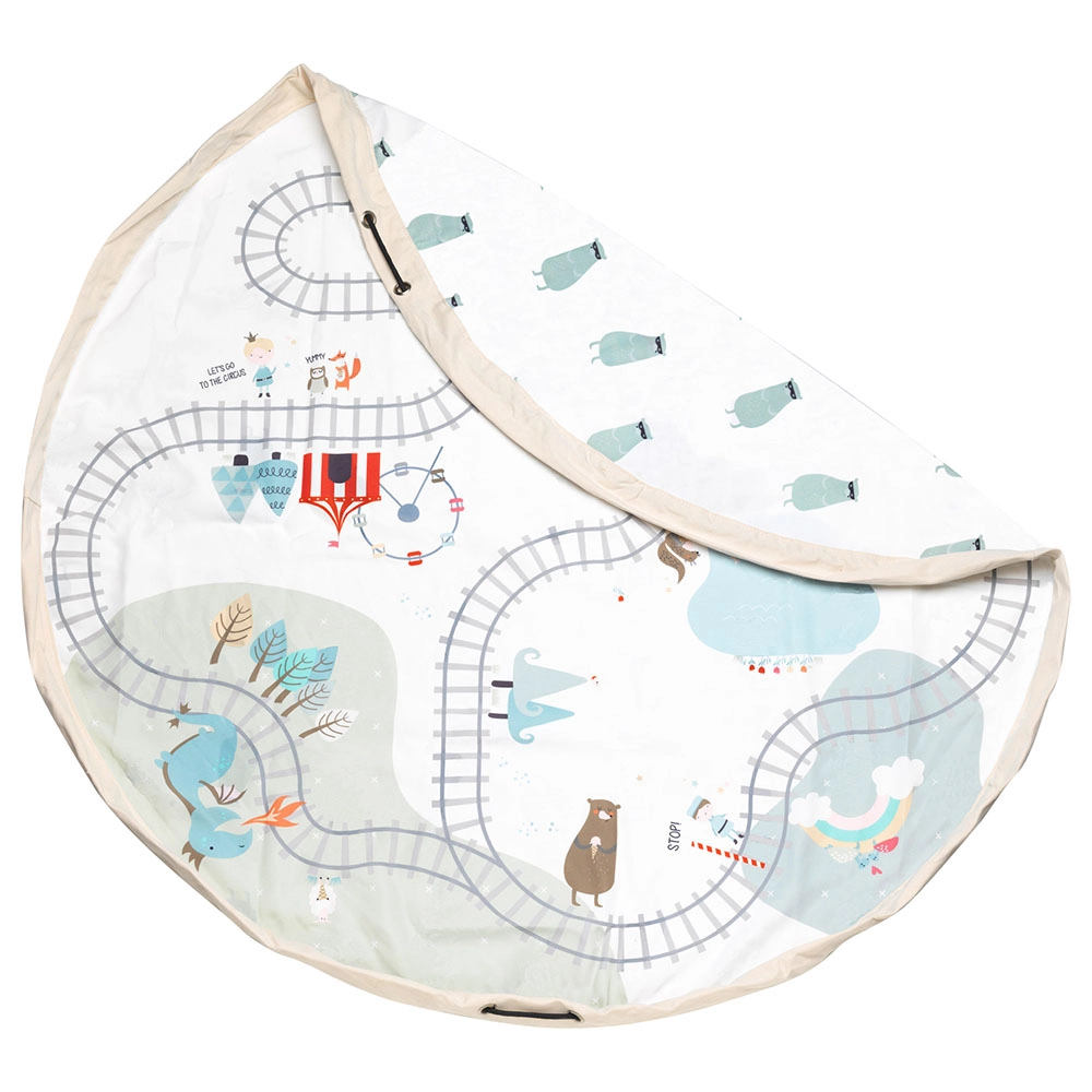Play&Go Playmat & Storage Bag - Train Suitable for 1 year & above