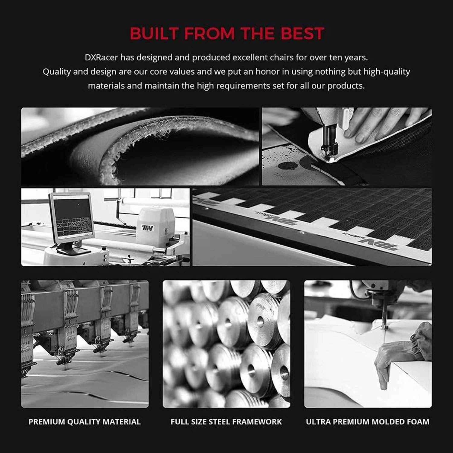 P132 Prince - Gaming Chair Premium PU-leather