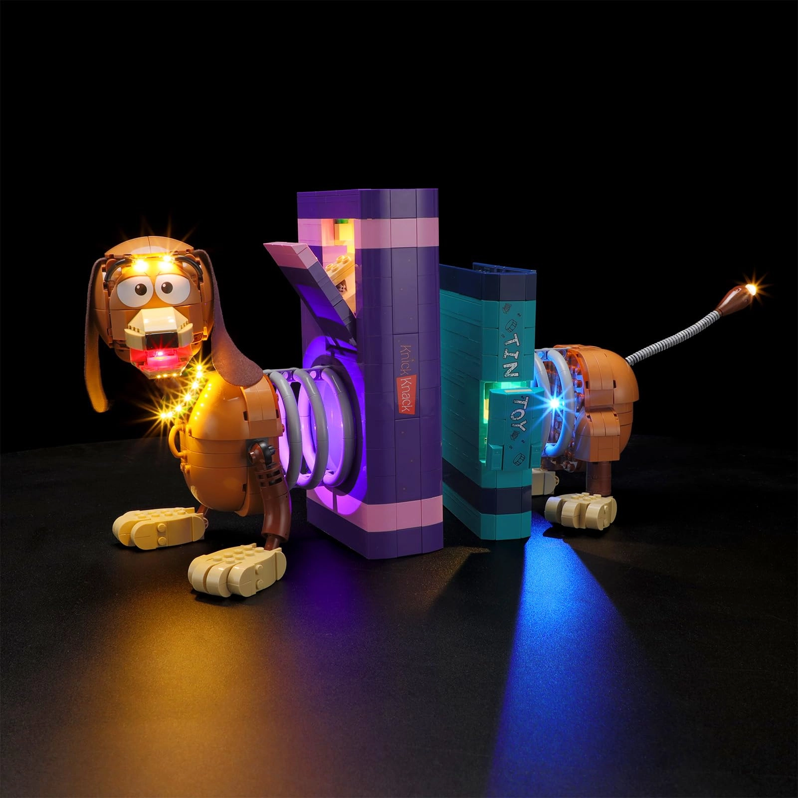 Vaodest LED Light for LEGO 43301 - Compatible with Toy Story Slinky Dog Bookends LED Light Only
