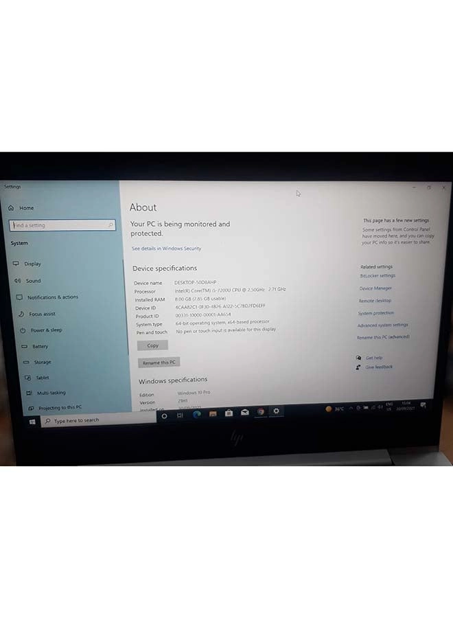 (Renewed) EliteBook 830 G5 - 13.3'' Core i5 8GB DDR4 128GB SSD