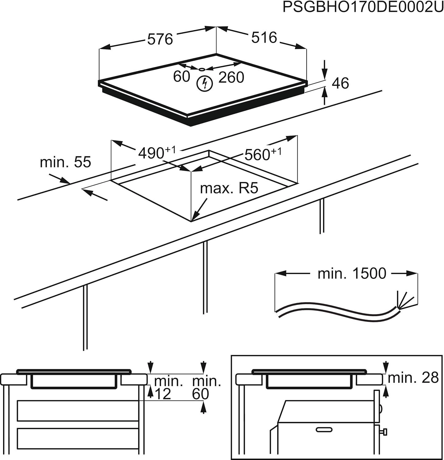 Maxisense AG-IKE64441XB Induction hob