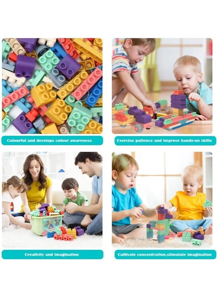 Soft Building Blocks - 80 pcs