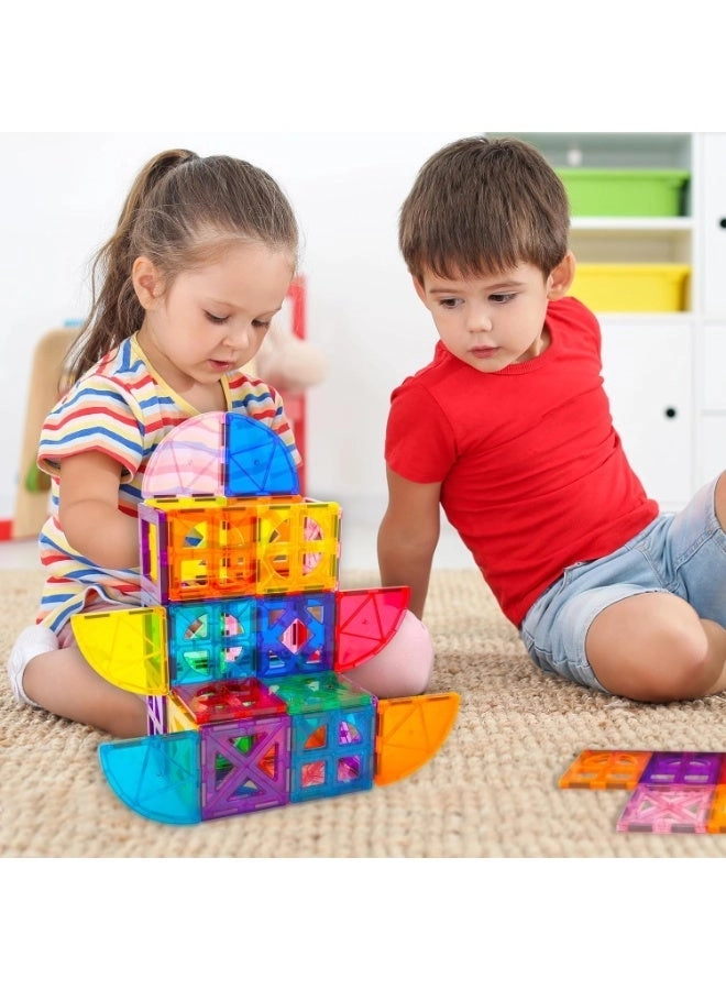 Magnetic Tile Rocket Set - 36 pcs
