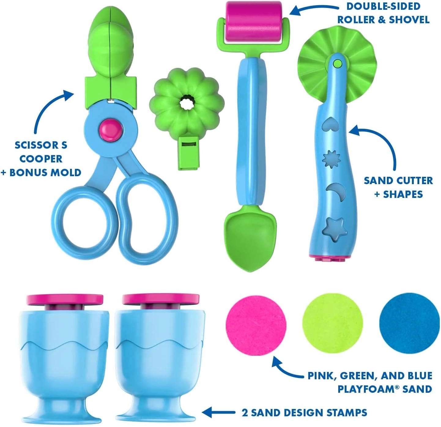 Playfoam Sand Sensory Set - 3+ Years