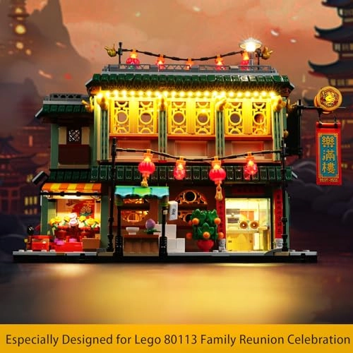 LED Light Kit for LEGO 80113 Family Reunion