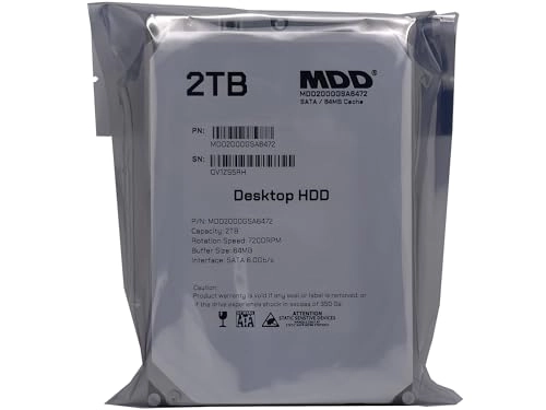 MDD2TSATA6472DVR 3.5" 7200rpm 64MB SATA 6Gb/s (MD2000GSA6472) - 2TB