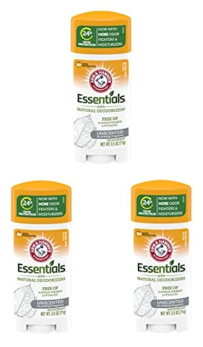 Arm & Hammer Essentials Solid Deodorant - Unscented 71.24 gram Pack