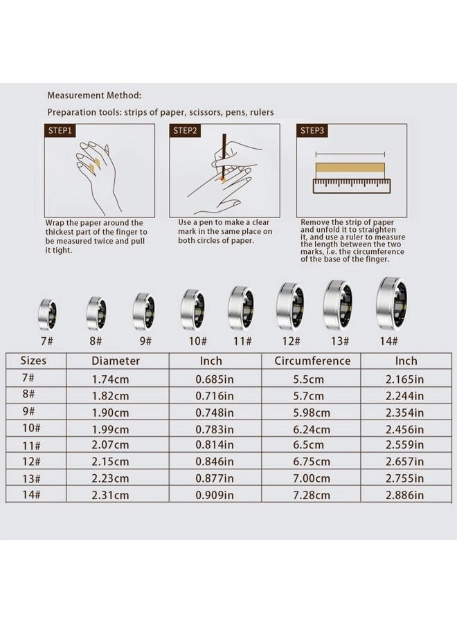 Smart Ring - #7 Silver