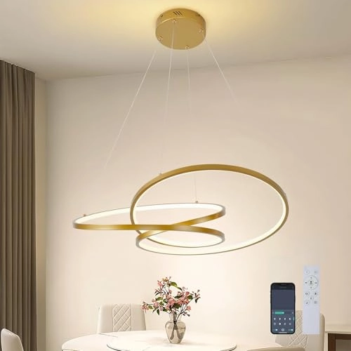 Modern LED Chandelier - 59 inches/150cm 15.7 inches/40cm
