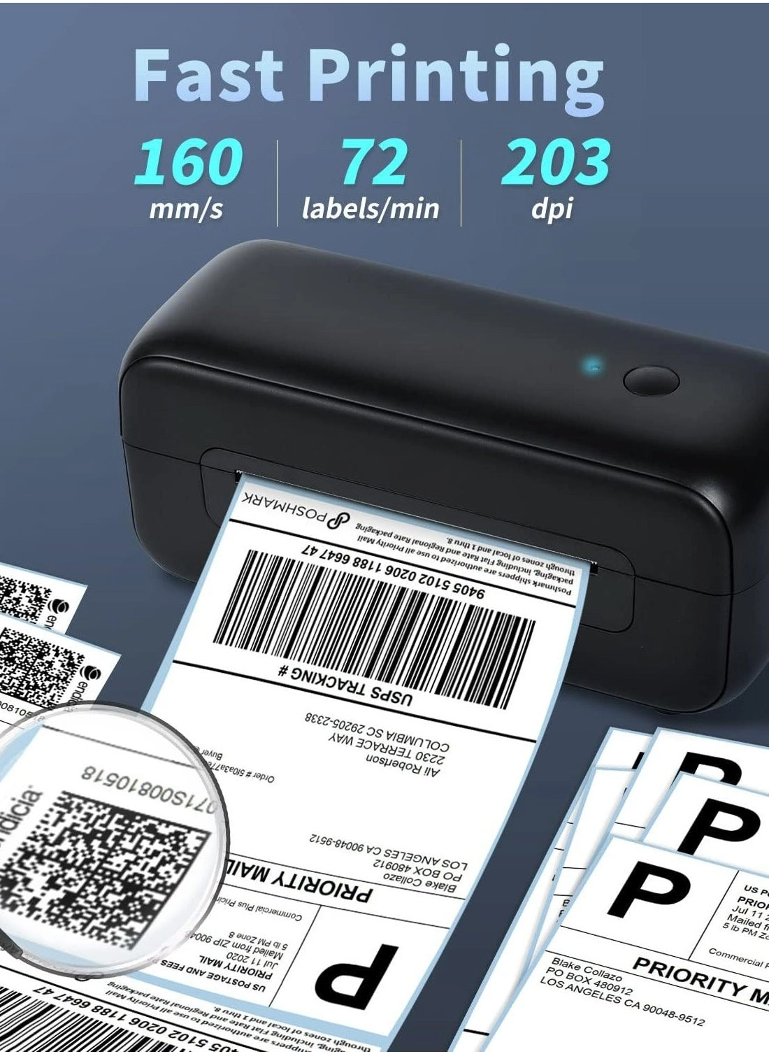 MT810 - Thermal Printing 210mm / 110mm