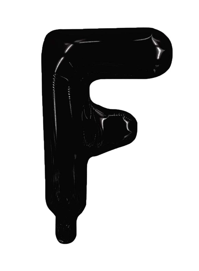 Letter F Foil Balloon