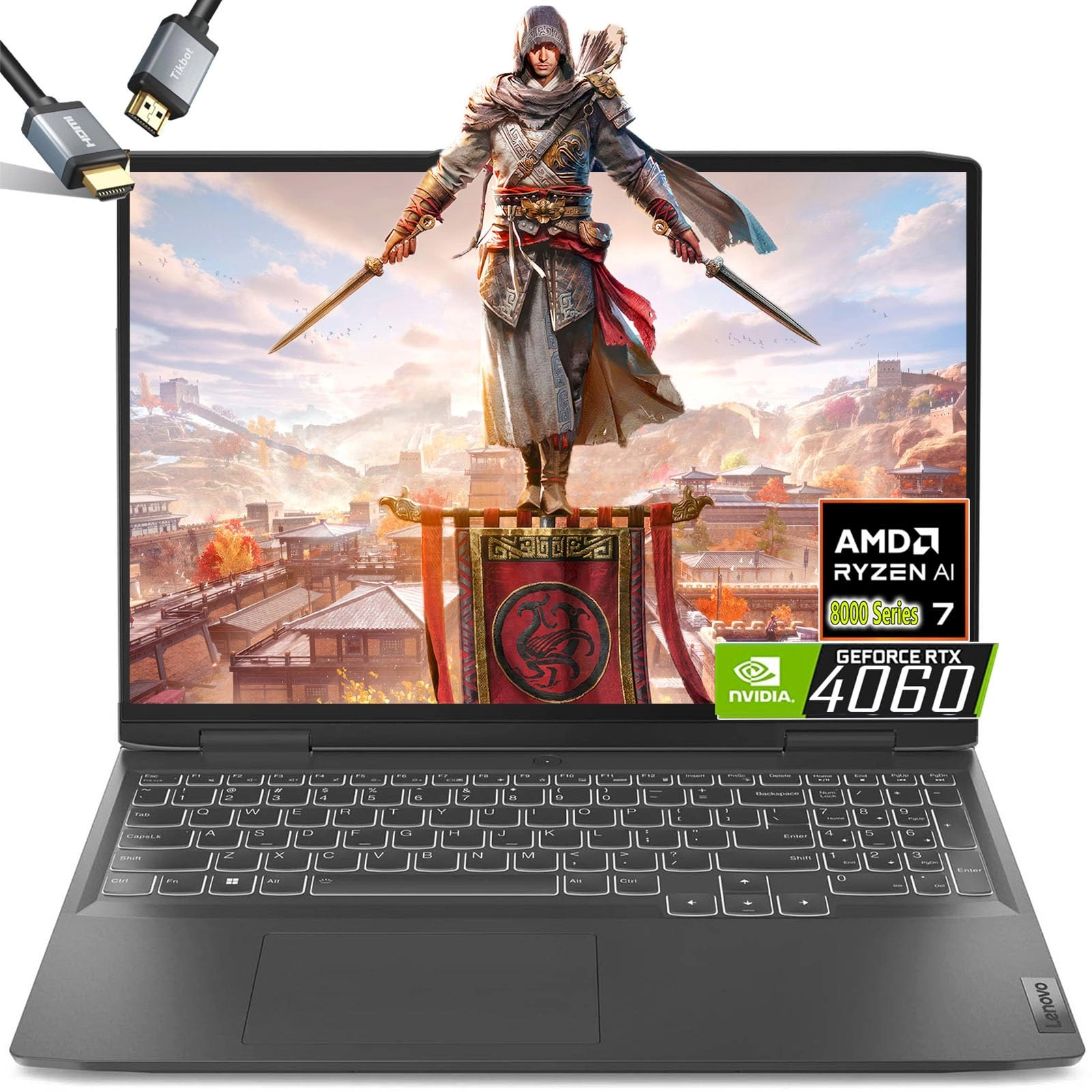 Lenovo LOQ 15.6 R7-7435HS - 15.6'' Ryzen7 7840HS 64GB DDR5 2TB PCIe SSD