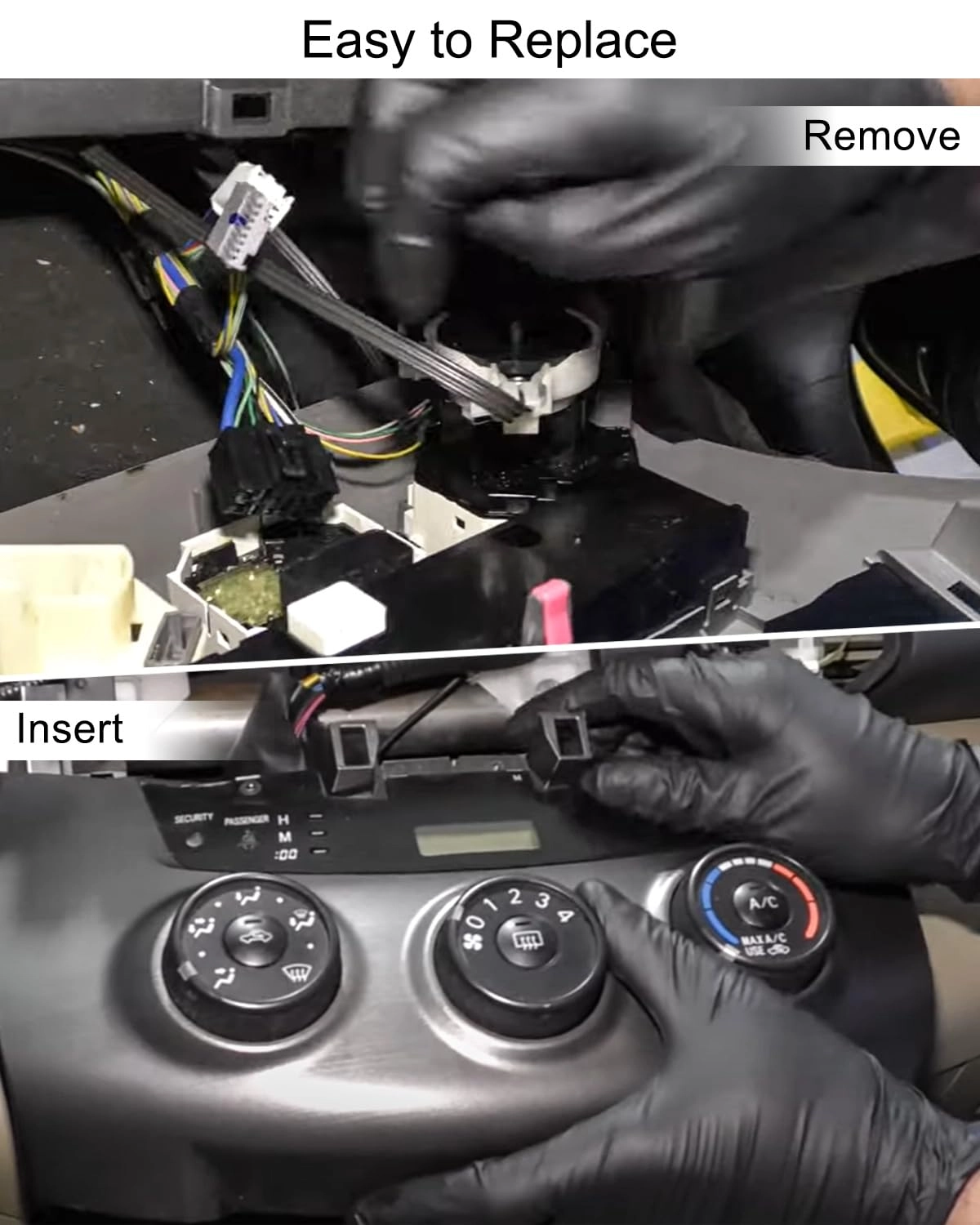 AC Blower Fan Knob Switch - Wind Speed Control 4 speed