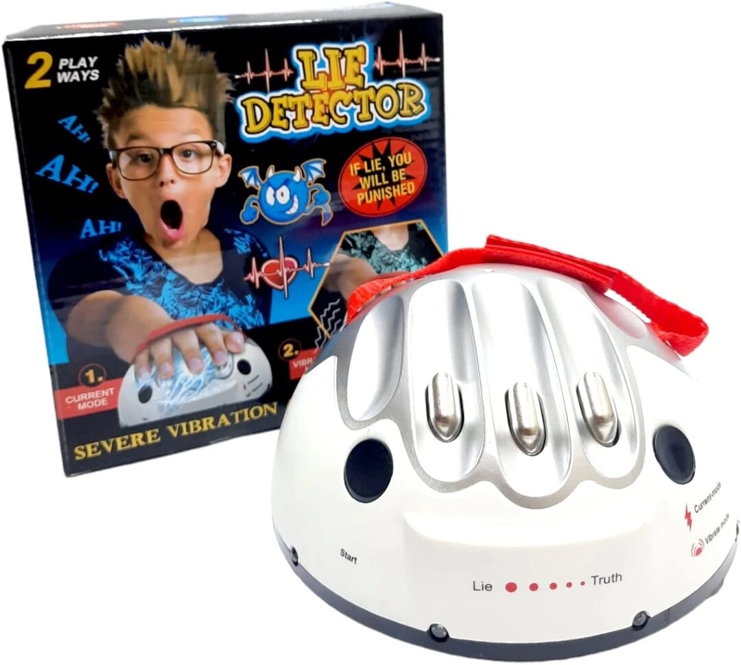 Party Time Trading LLC Micro Electric Shock Lie Detector - 6in1 foldable board