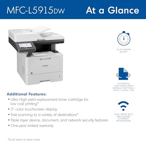 MFC-L5915DW - Laser Monochrome