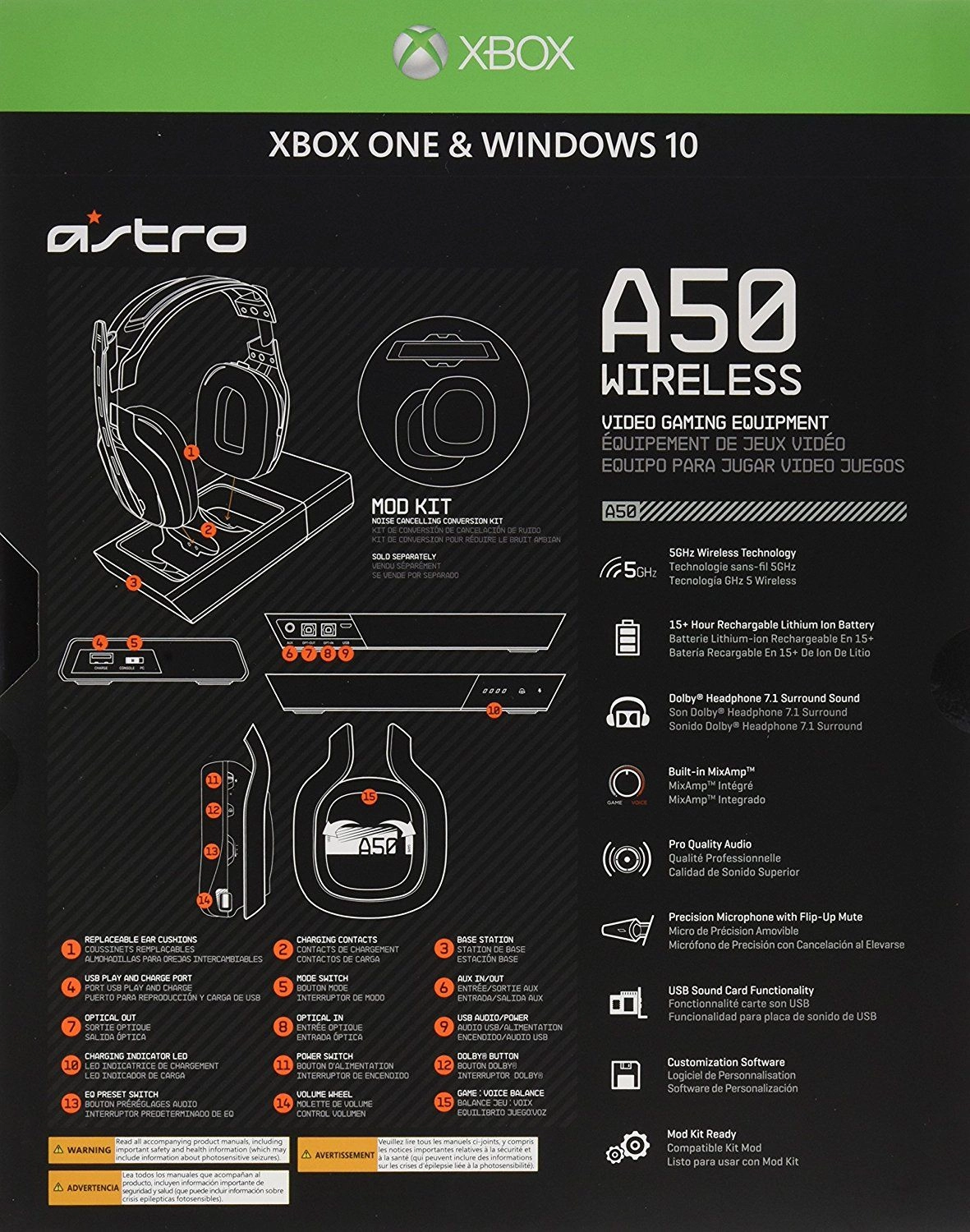 A50 Gen 4 Wireless Headset