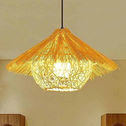 Bamboo Chandelier - Dimmable
