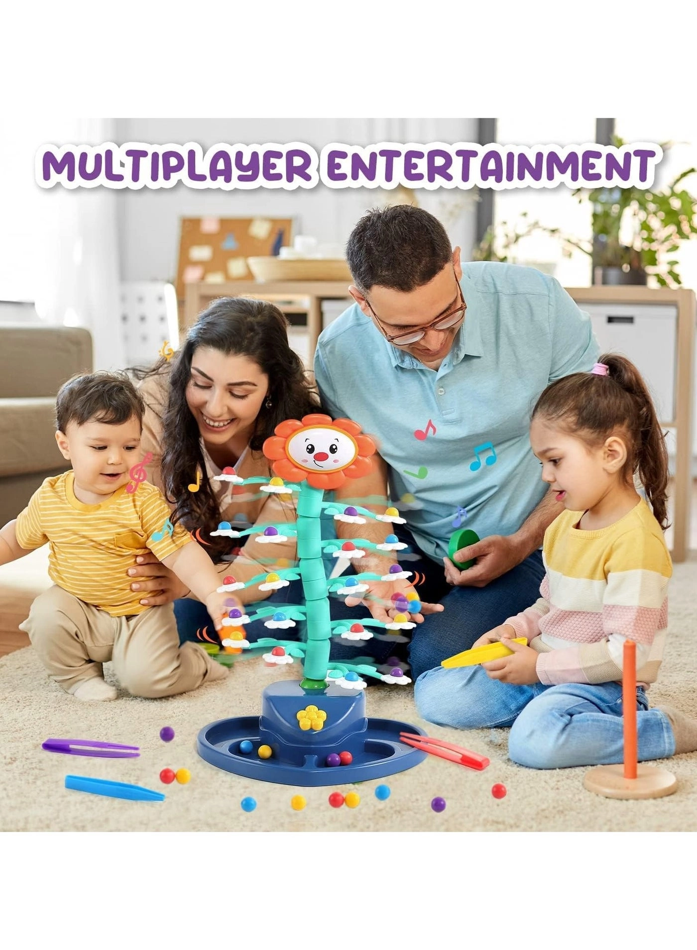 unikbebe Shaking Sunflower Balancing Game - 3+ Years