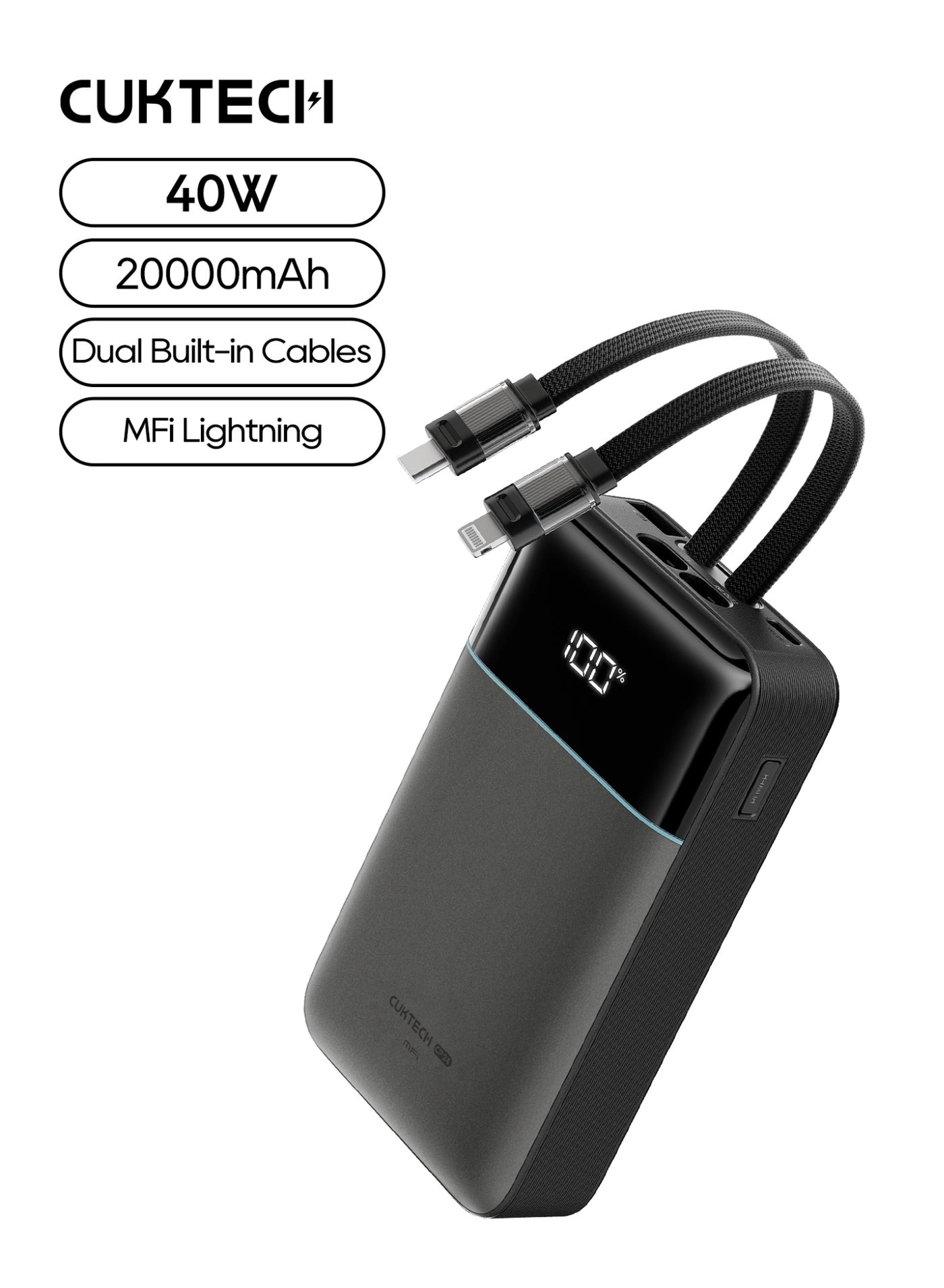 CUKTECH CP24 - 20,000mAh 40W