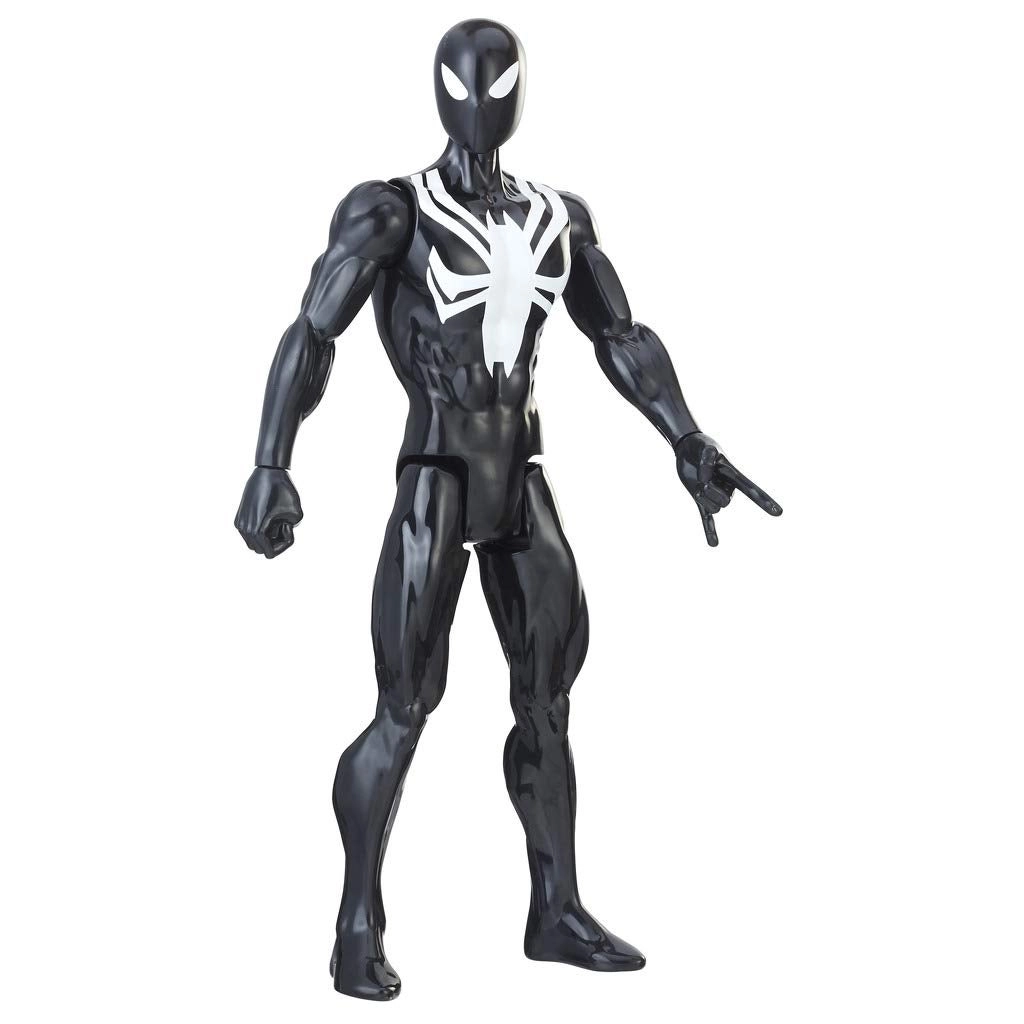 Hasbro Titan Hero Series Web Warriors - Black Suit Spider-Man (TWM)