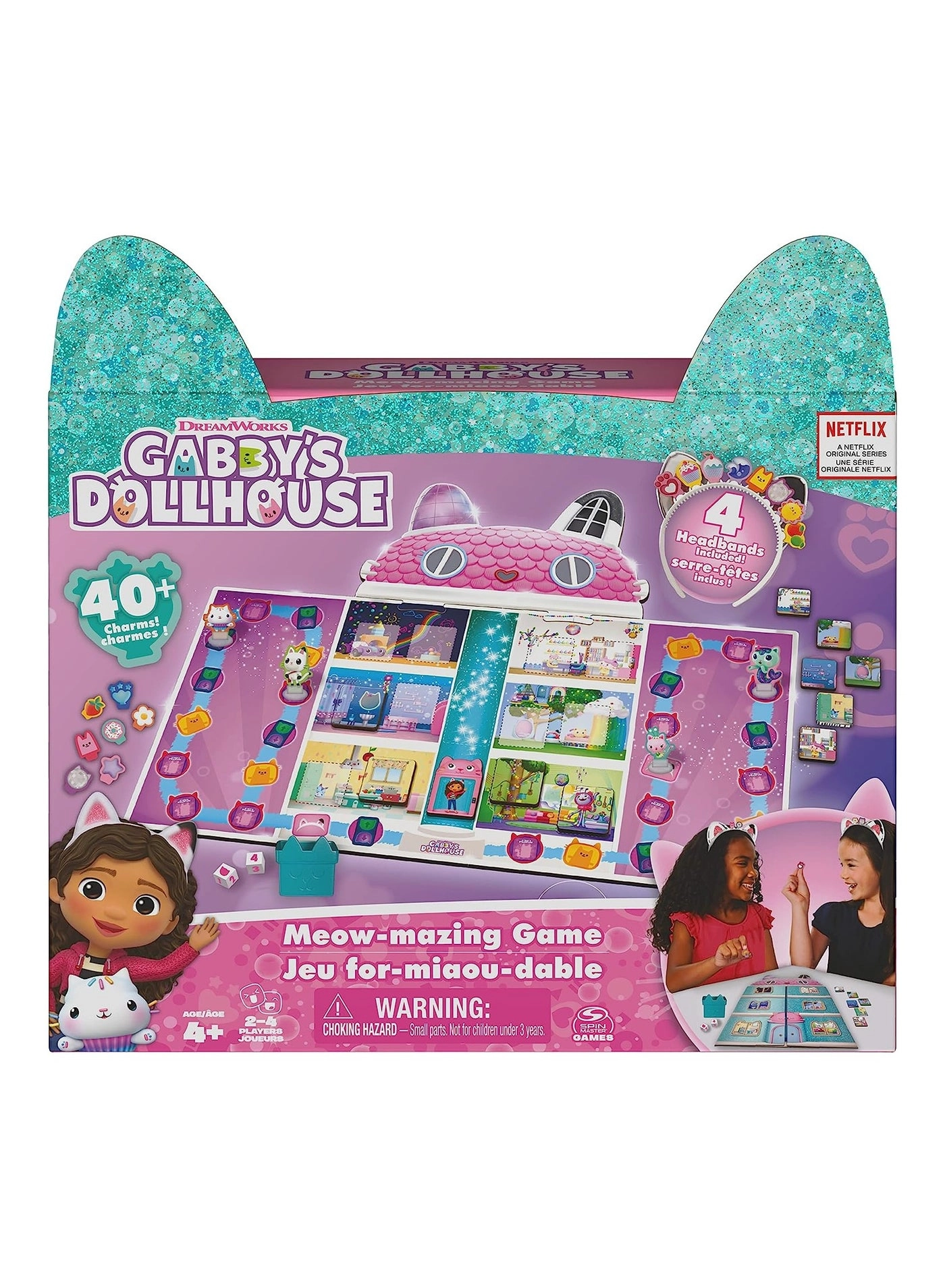 SPIN MASTER GAMES Gabby’s Dollhouse: Meow-Mazing
