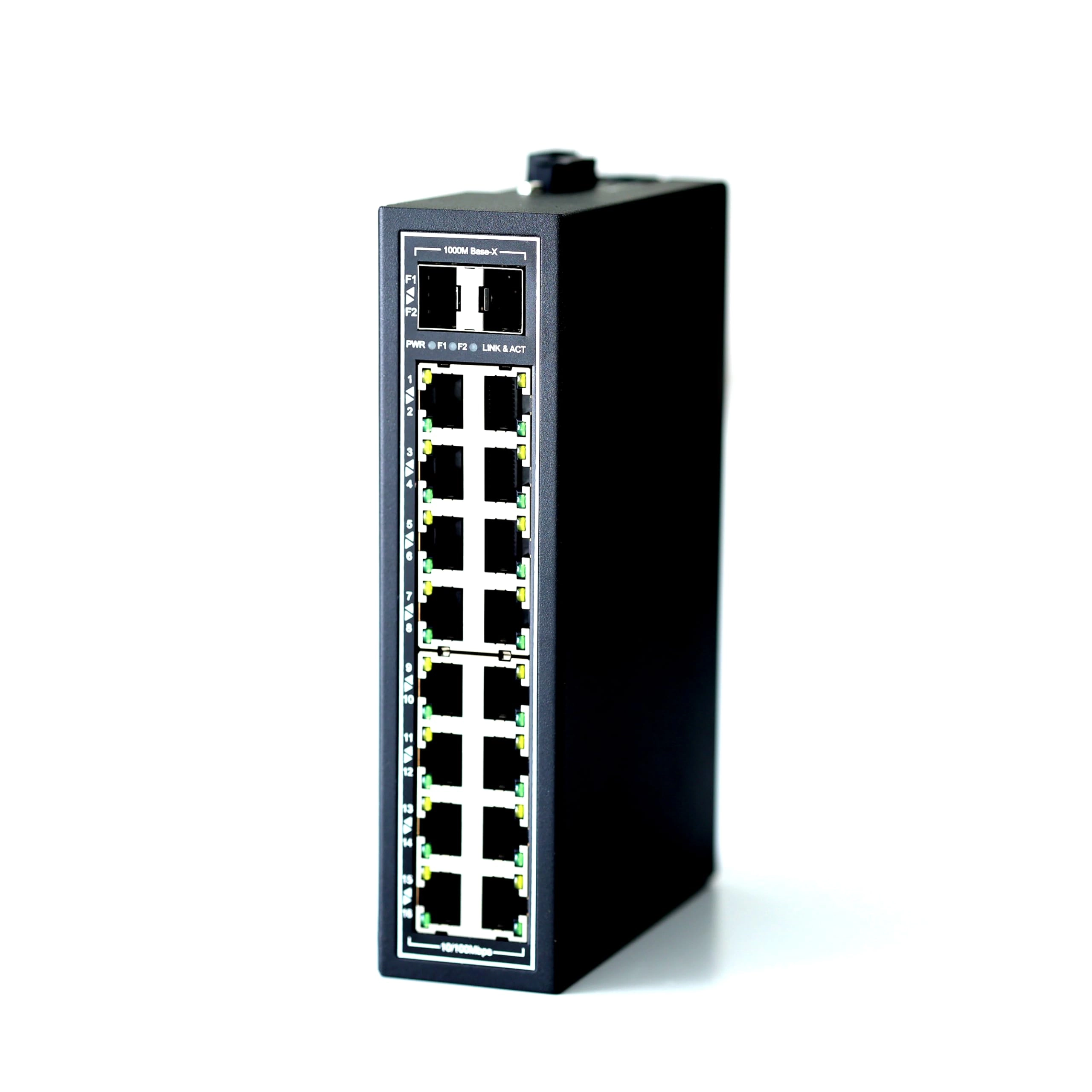 WIWAV INC. WDH-16ET2GF-DC 18-Ports