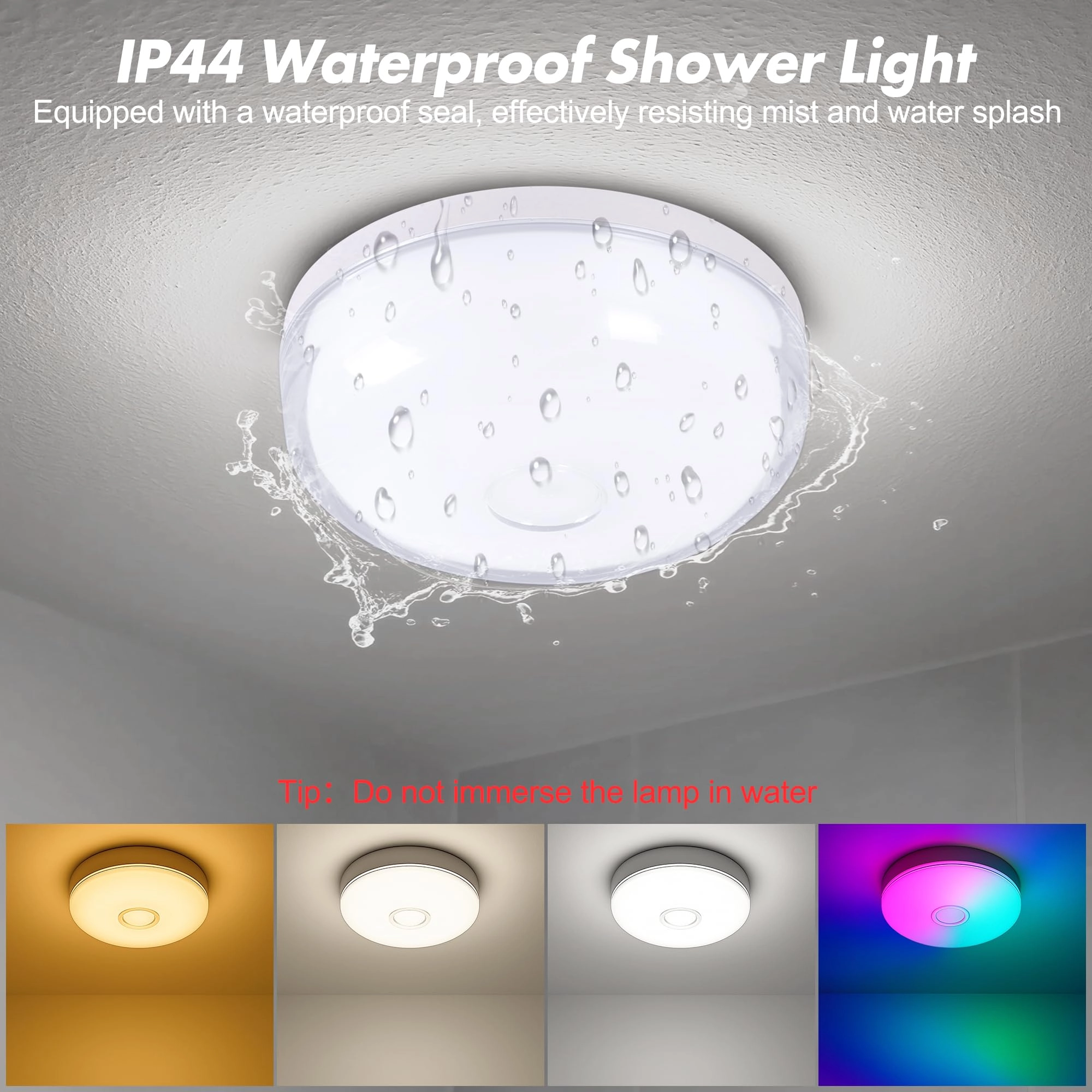 Shower Light - Multi-color (RGB)