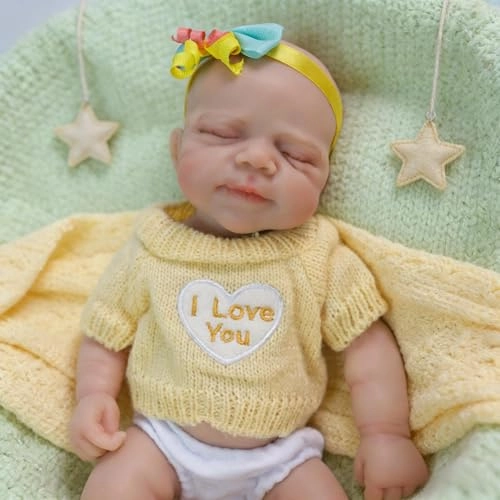 Pascale Reborn Baby Doll - 12 inch Silicone Ages 3+