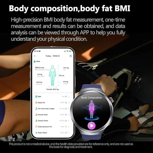 Smart Health Watch - 1.73-inch 466*466 IP68