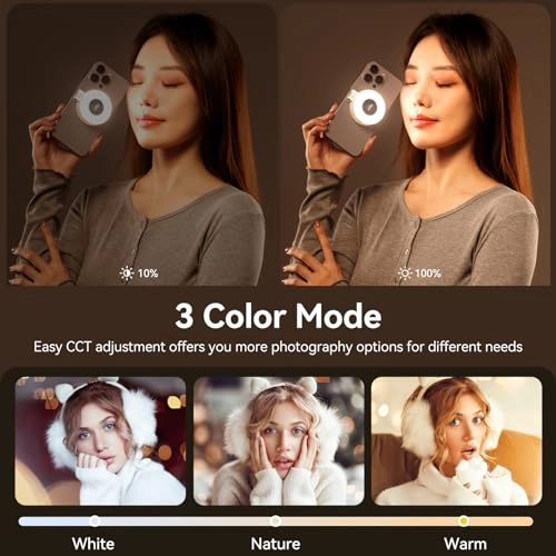 Fill Light - MagSafe Adjustable Brightness USB-C Rechargeable