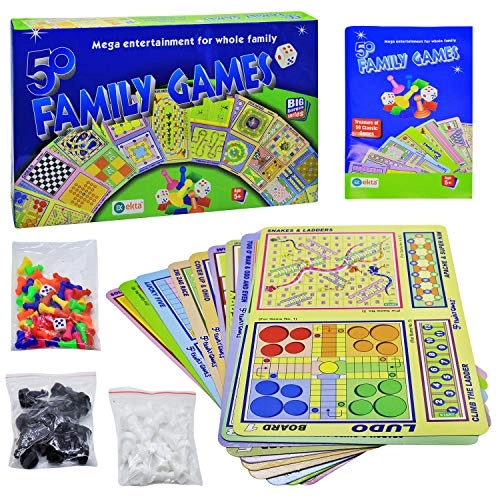 Mega Family Games Set - 50 Classic Games