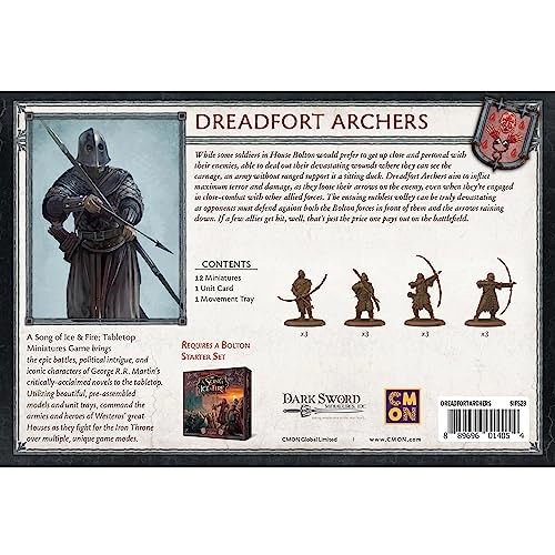 A Song of Ice and Fire Tabletop Miniatures Game: Dreadfort Archers Unit Box