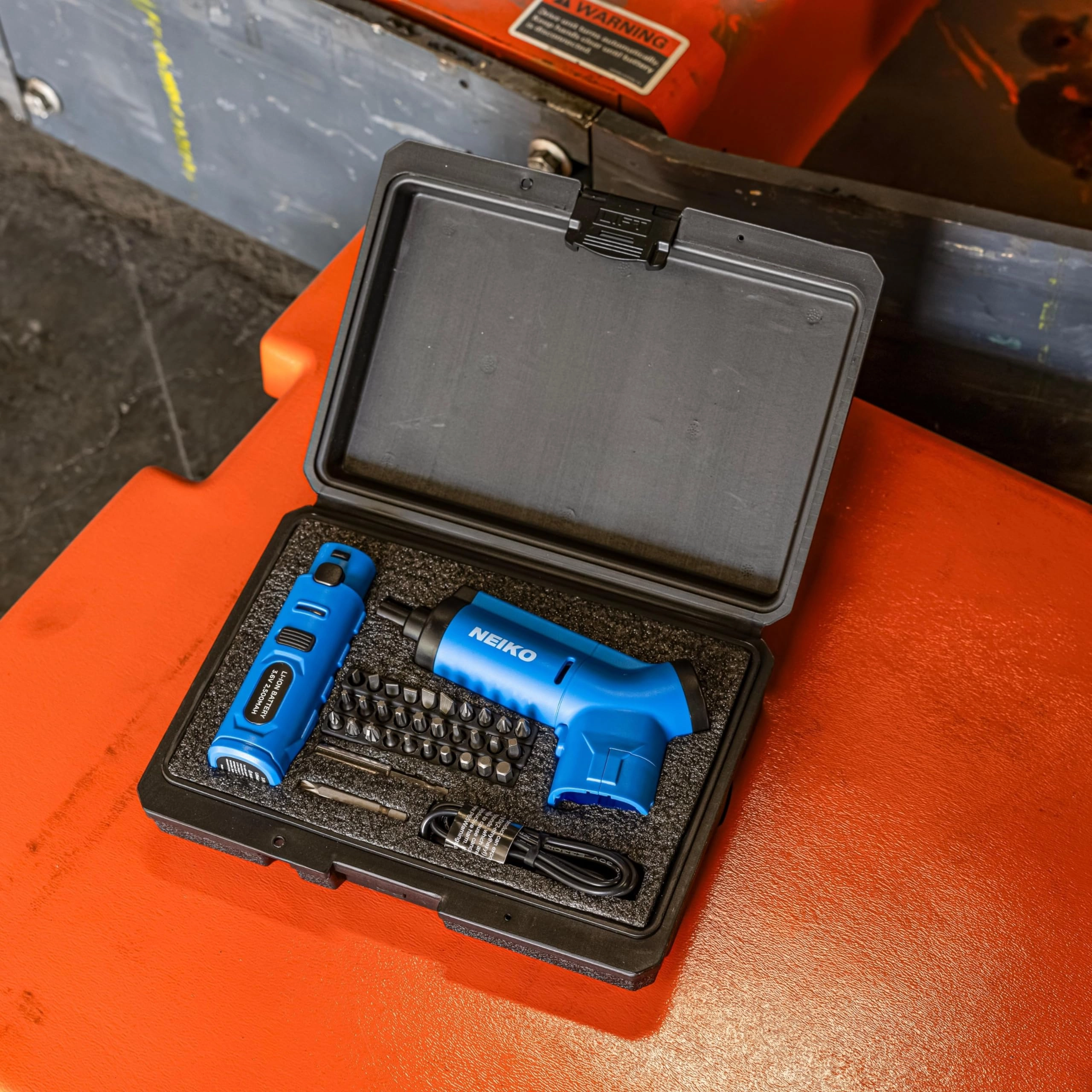 10580A Electric Screwdriver - 34pc 3.6V USB C