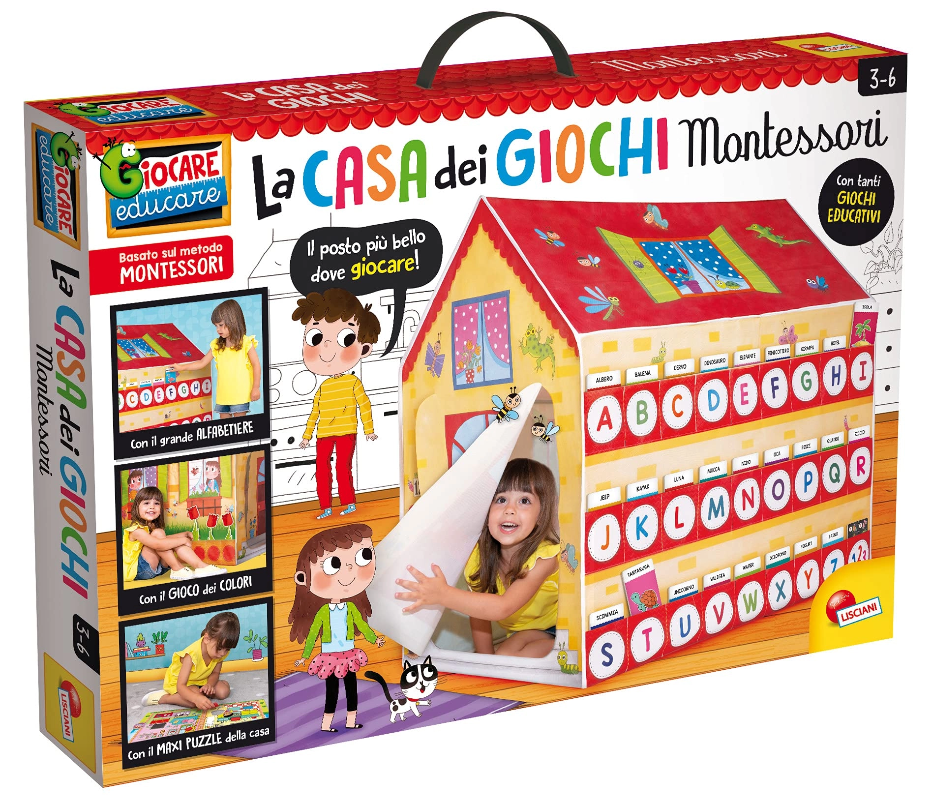 Lisciani Montessori la Mia Casa - 3 years and up