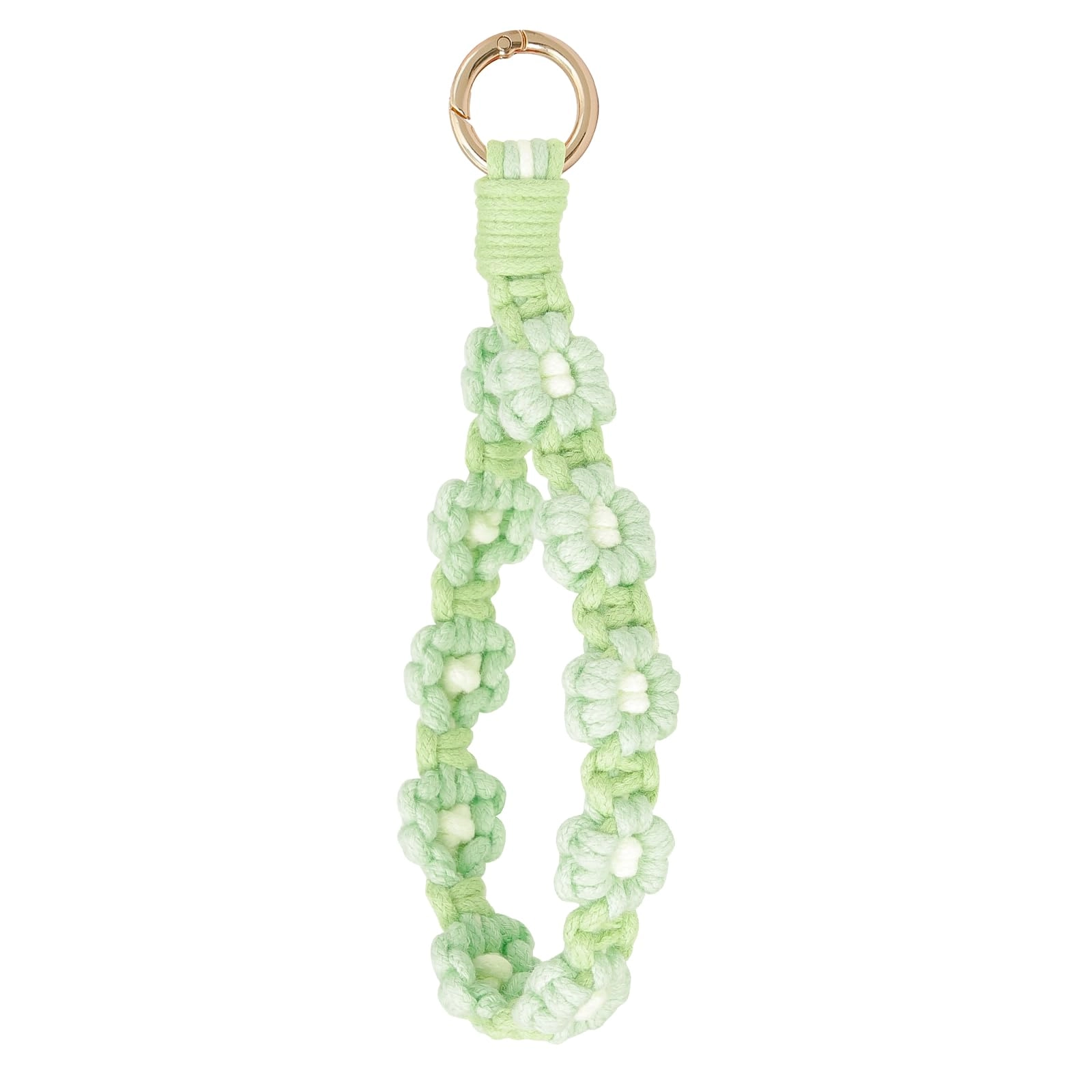 Boho Macrame Keychain - Car